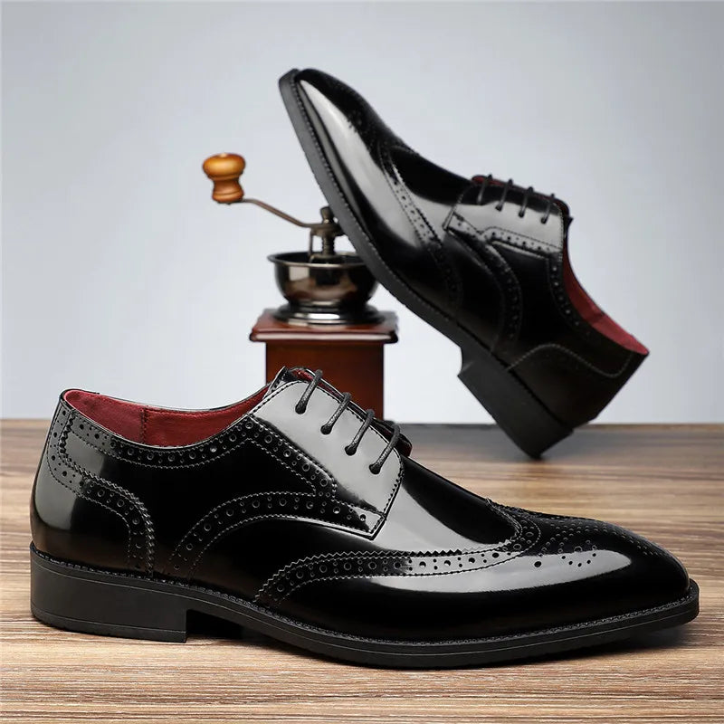 Tyron Genuine Leather Oxfords