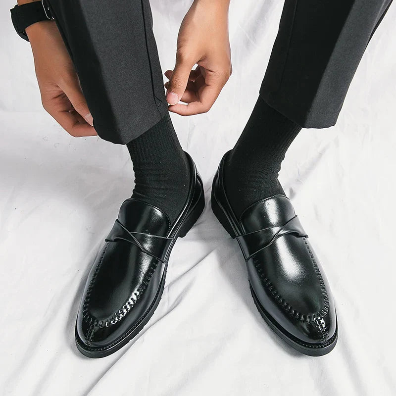 Teviot Genuine Leather Loafers