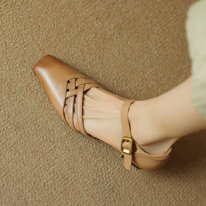 Marisol Genuine Leather Heels