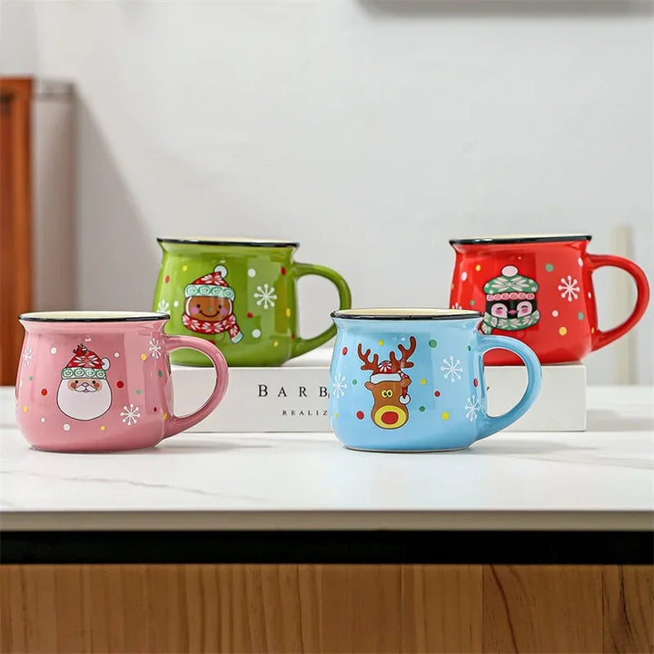 Frosty Christmas Mugs