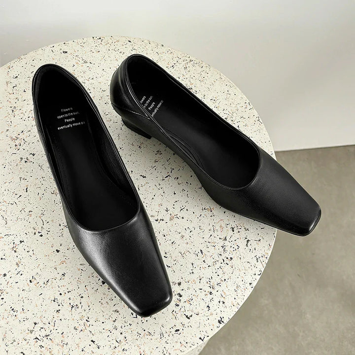 Nicole Genuine Leather Pumps