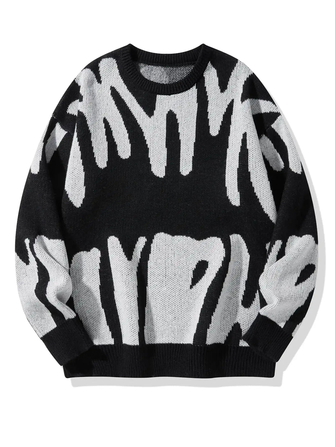 Inkblot Abstract Sweater