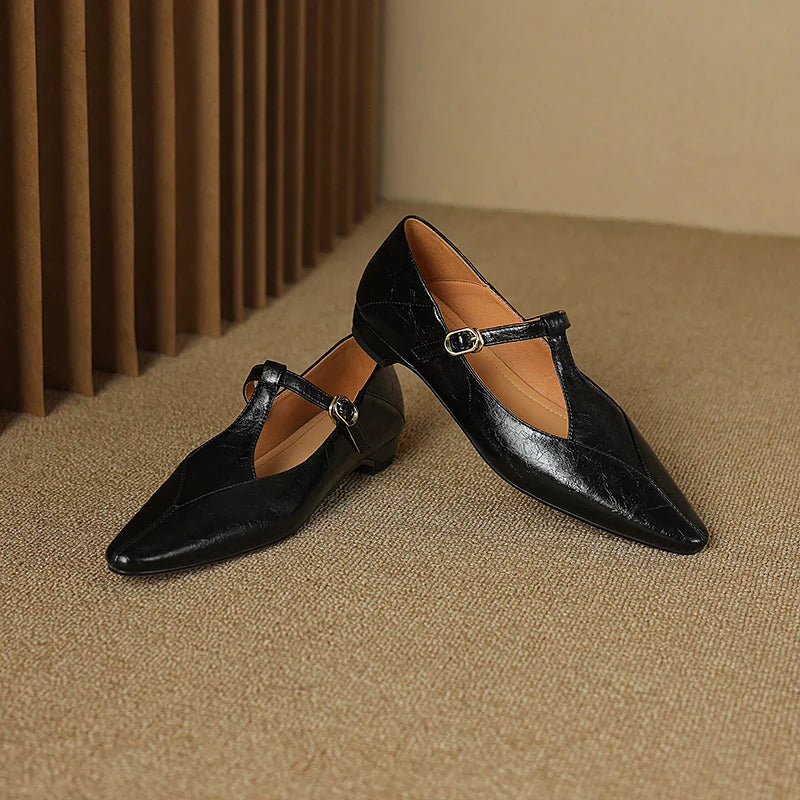 Biana Genuine Leather Heels