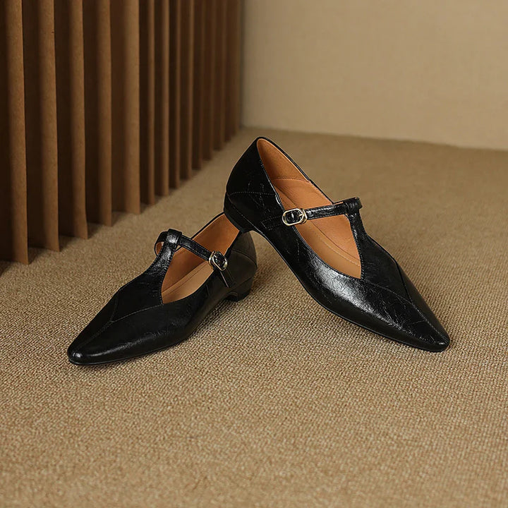 Biana Genuine Leather Heels