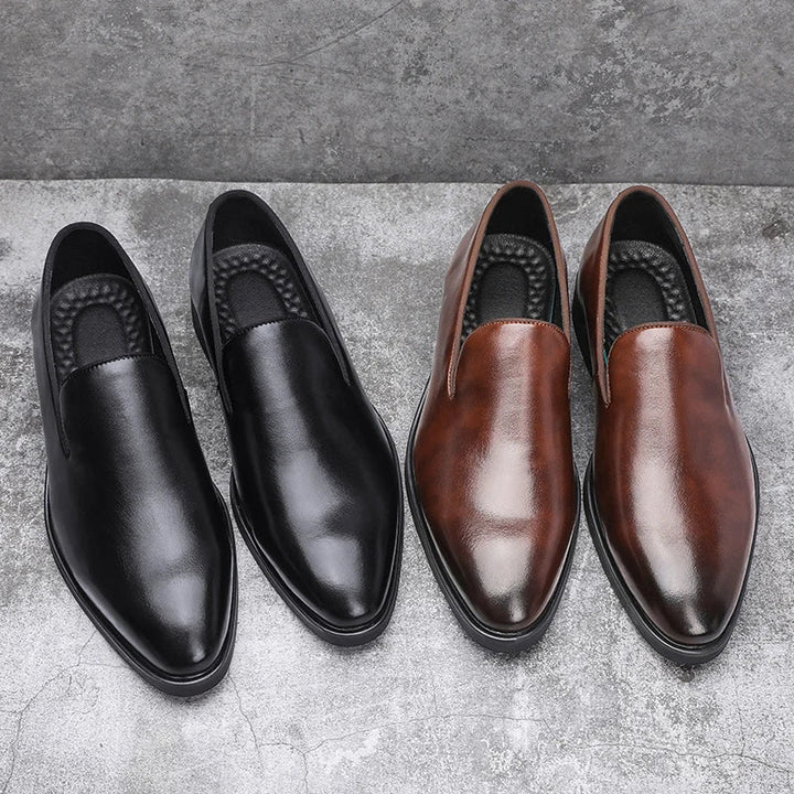 Tavian Genuine Leather Loafers