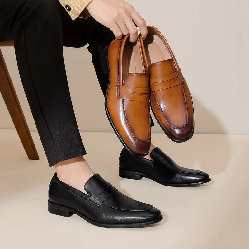 Malric Leather loafers