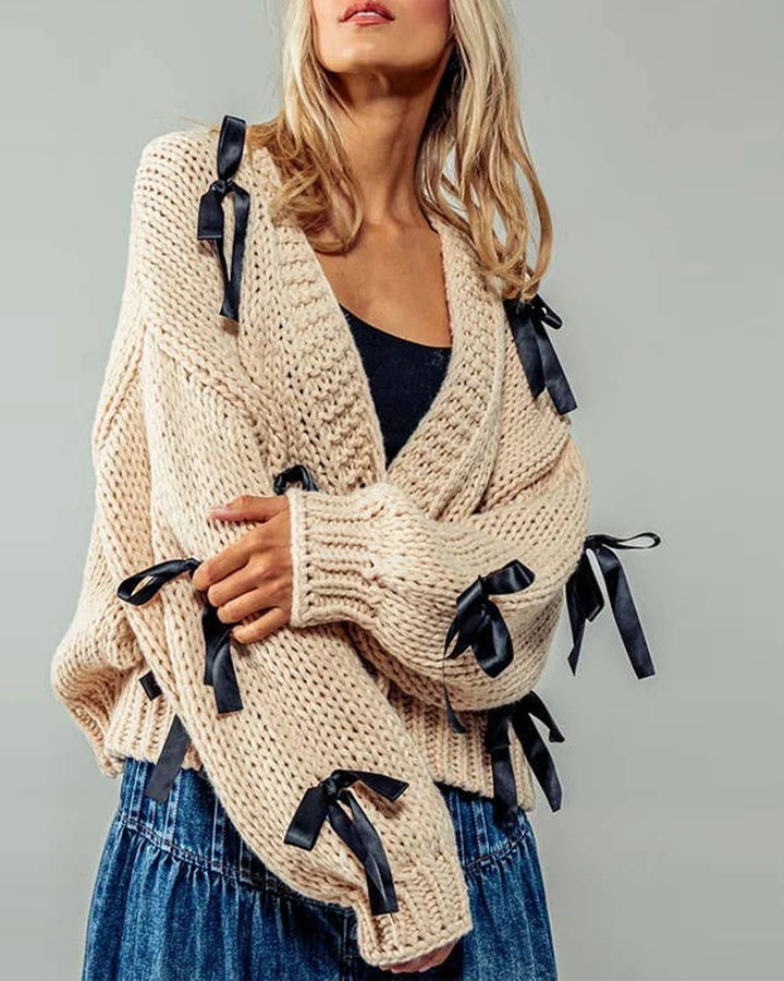 Sasha Bow Cardigan