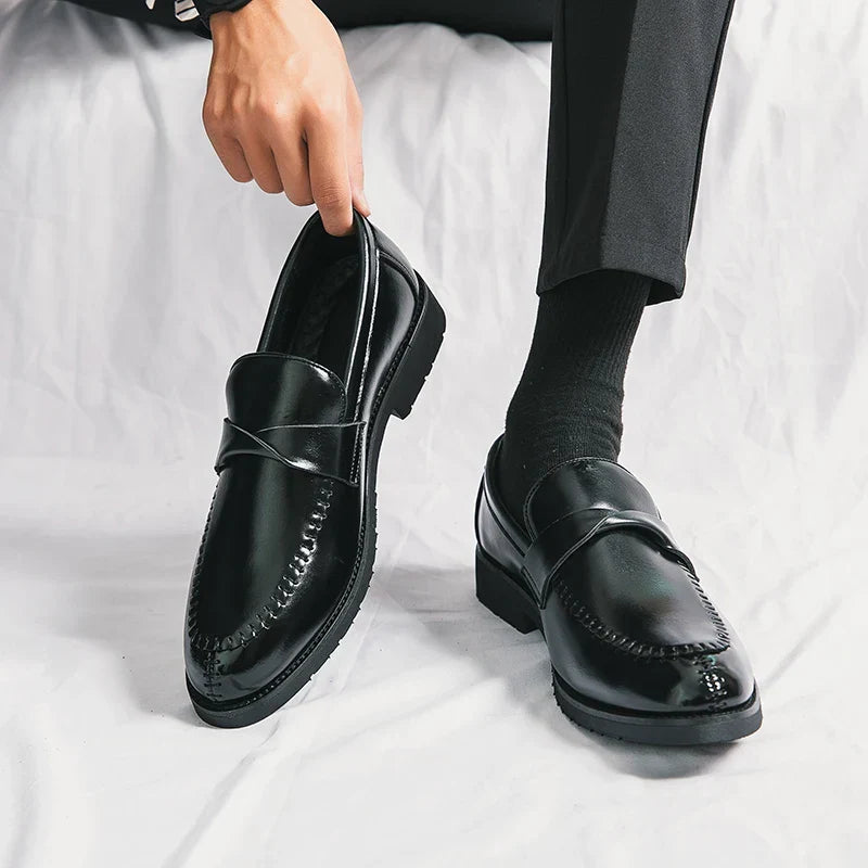 Teviot Genuine Leather Loafers