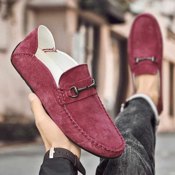 Astire Genuine Suede Loafers