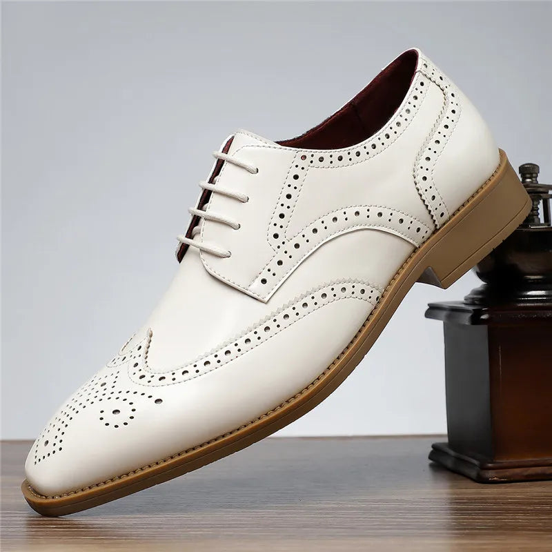 Tyron Genuine Leather Oxfords