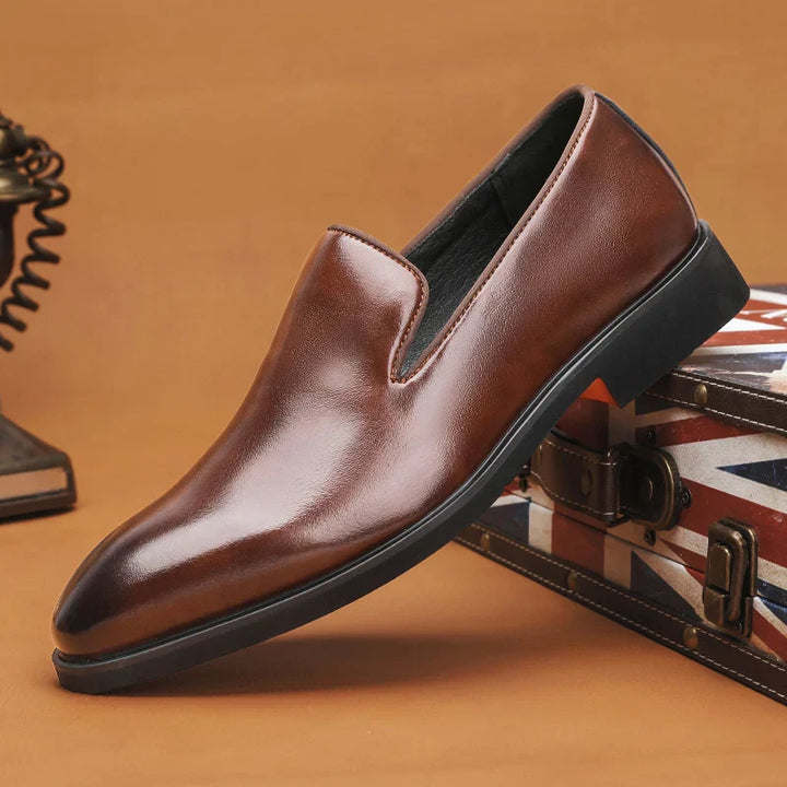 Tavian Genuine Leather Loafers