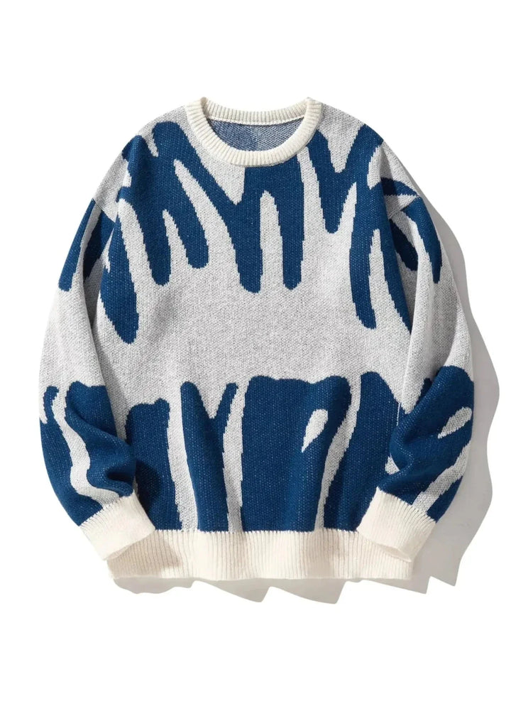 Inkblot Abstract Sweater