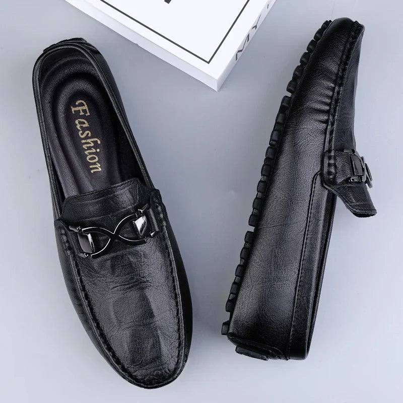 Camler Genuine Leather Loafers