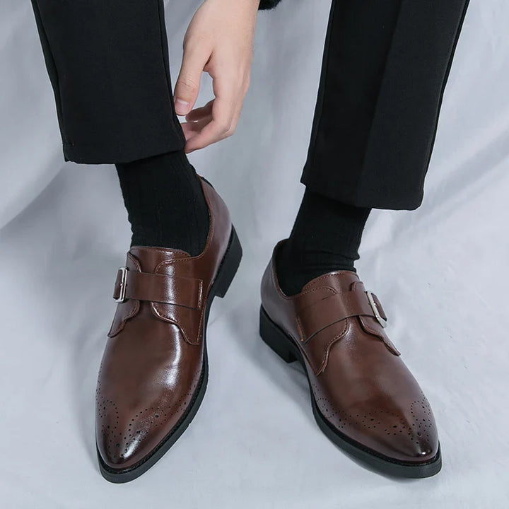 Bucklor Genuine Leather Shoes