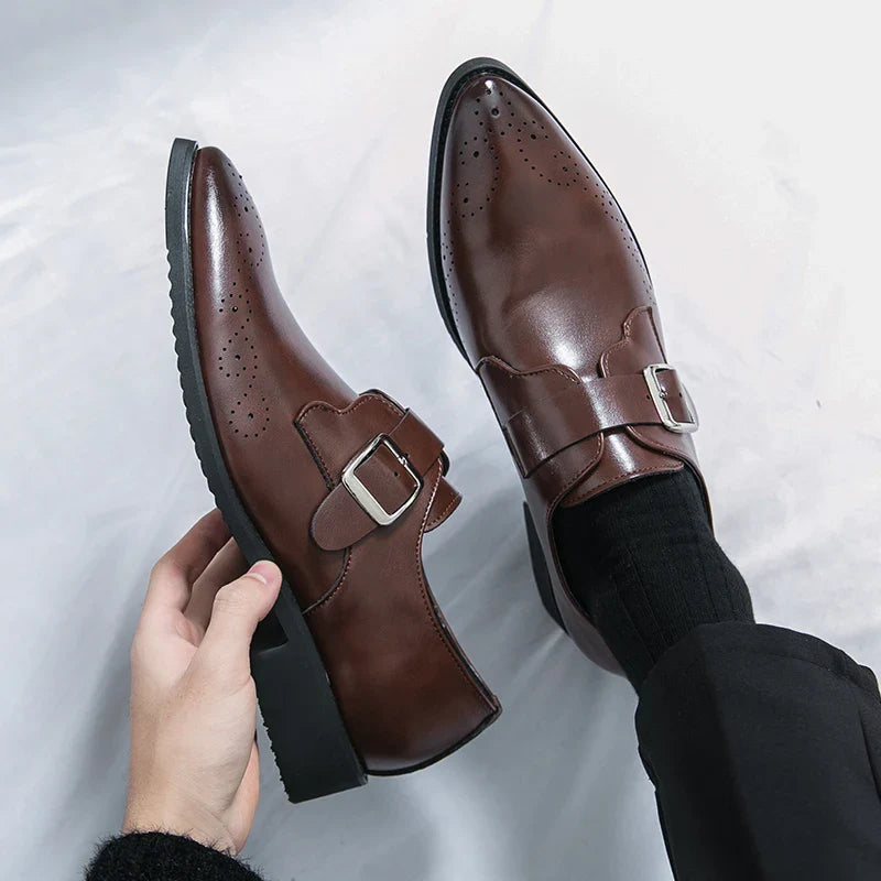 Bucklor Genuine Leather Shoes