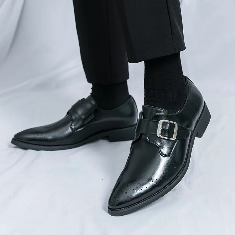 Bucklor Genuine Leather Shoes