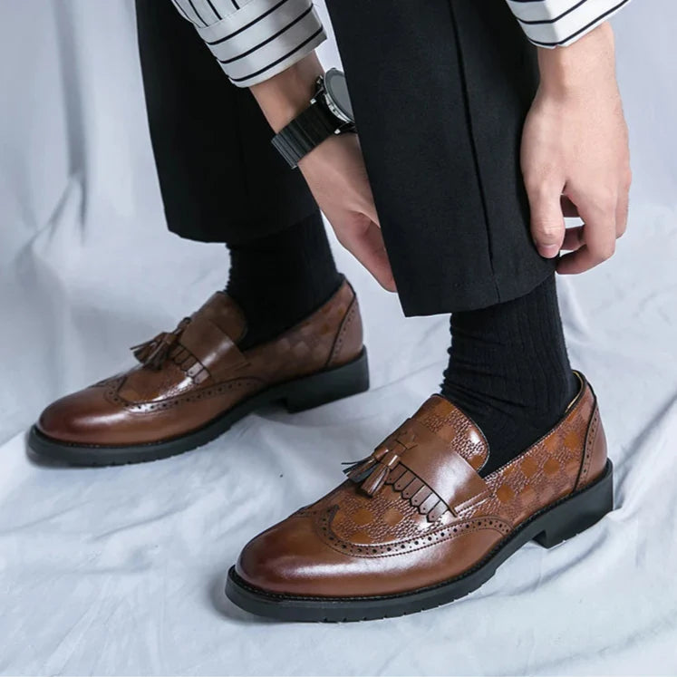 Elixor Genuine Leather Loafers