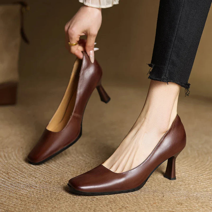 Diara Genuine Leather Heels