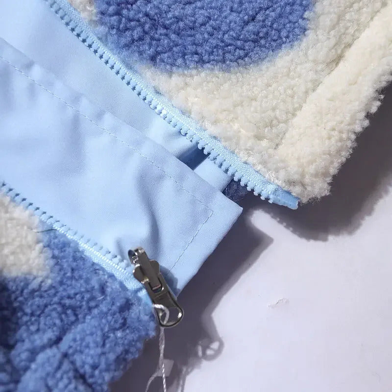 Dianne | Reversible Heart-Print Comfort Jacket