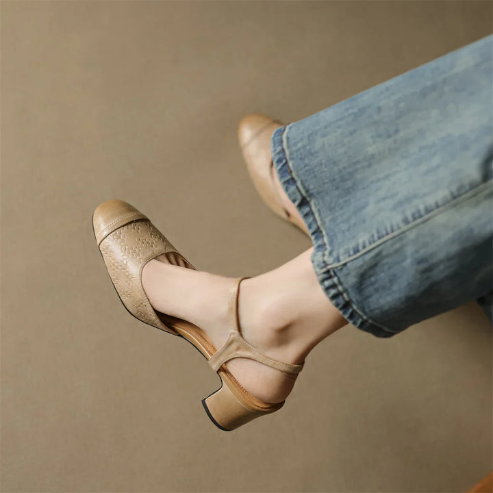 Valery Genuine Leather Pumps