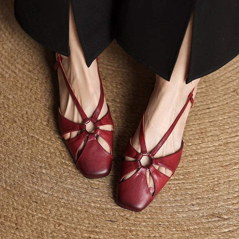 Elora Genuine Leather Sandals