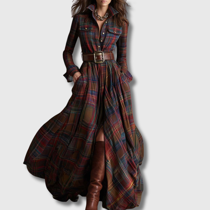 Mireline | Classic Button-Up Shirt Dress