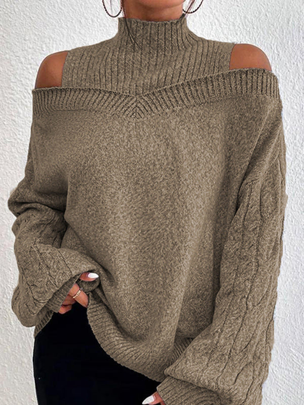 Bonnie | Off-Shoulder Cutout Sweater