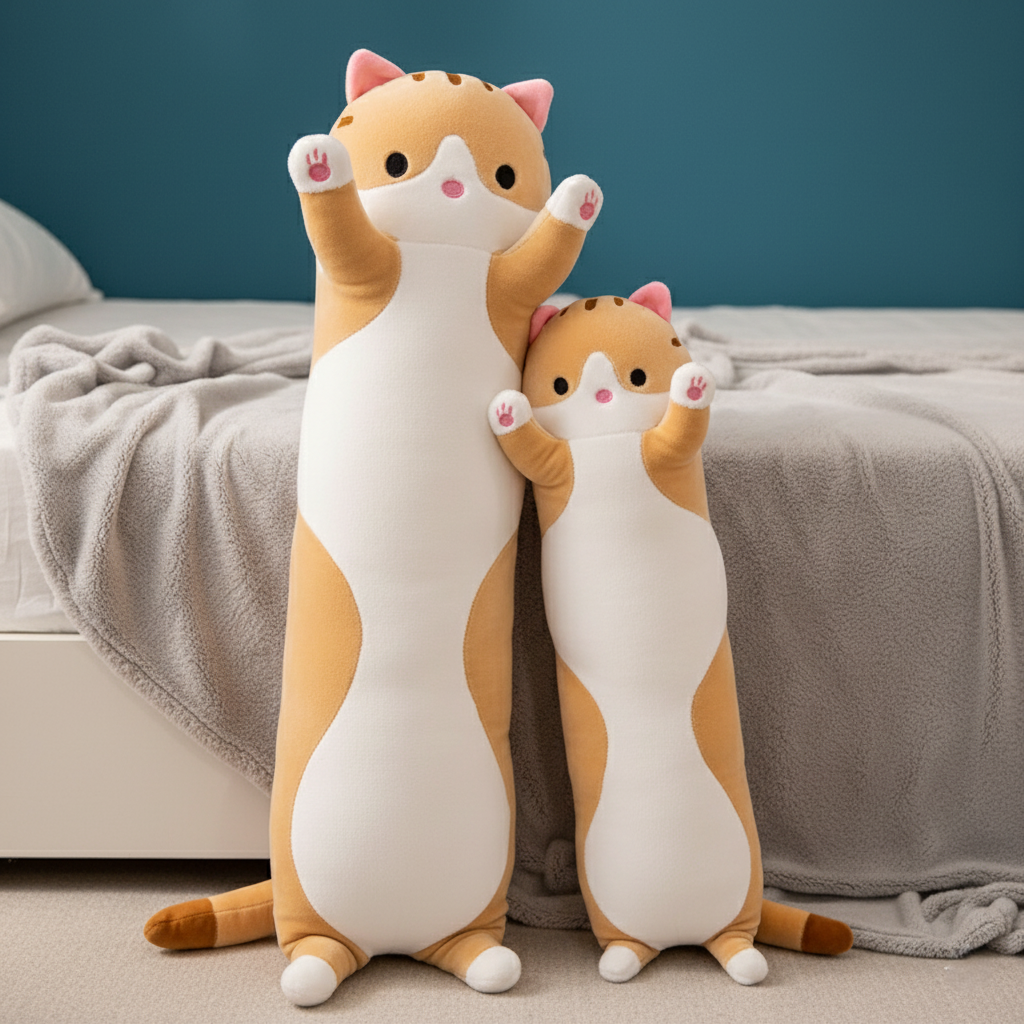 Snuggles Loooong Cat Pillow