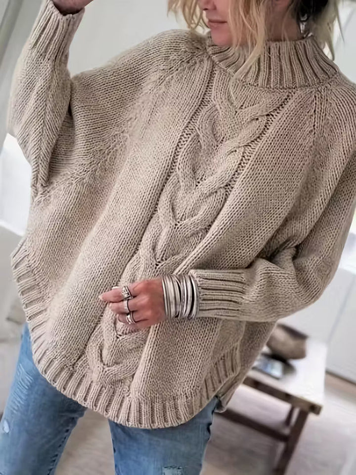 Pamella™ | Oversized Cable Knit Sweater