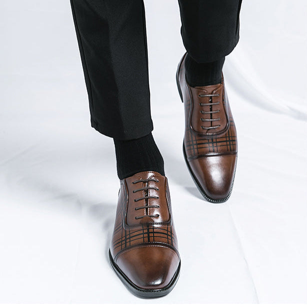 Harmon Genuine Leather Dress Shoes
