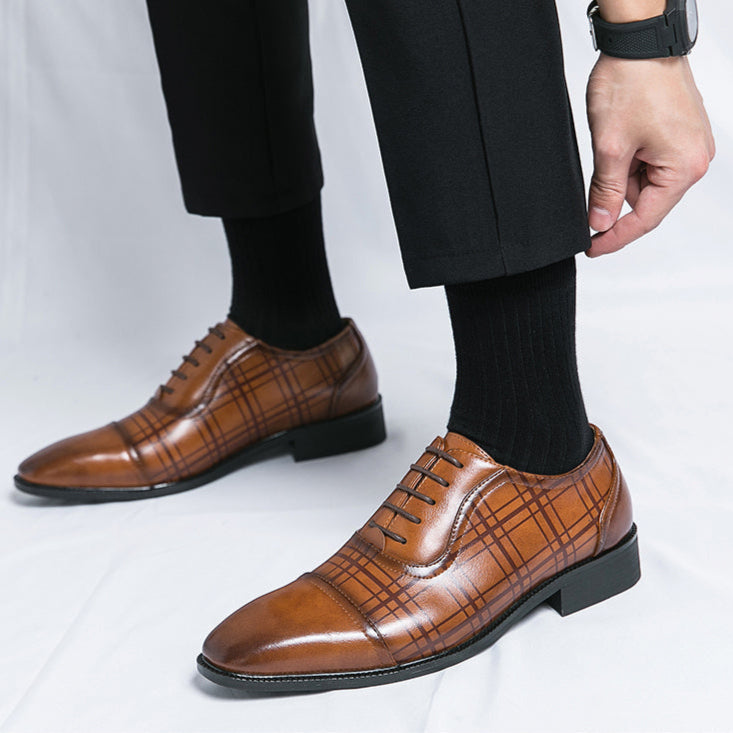 Harmon Genuine Leather Dress Shoes