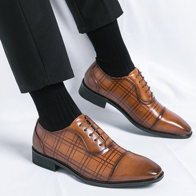 Harmon Genuine Leather Dress Shoes