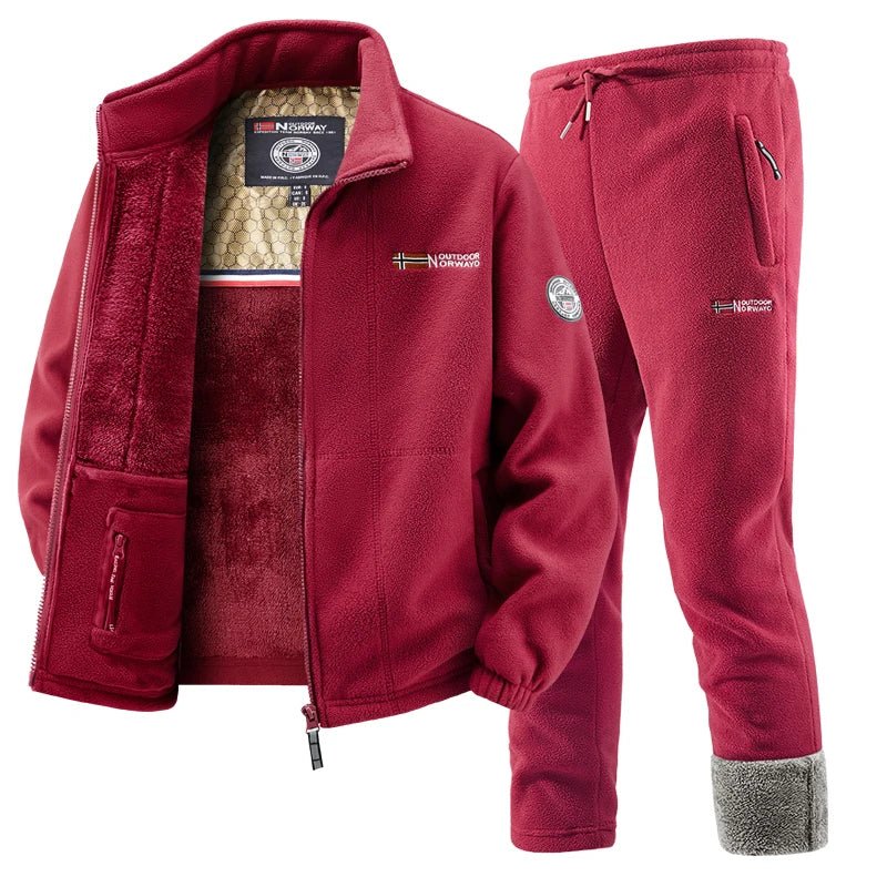 Outdoor Norway | Premium Fleece Lined Winter Set for Men