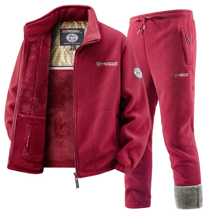 Outdoor Norway | Premium Fleece Lined Winter Set for Men