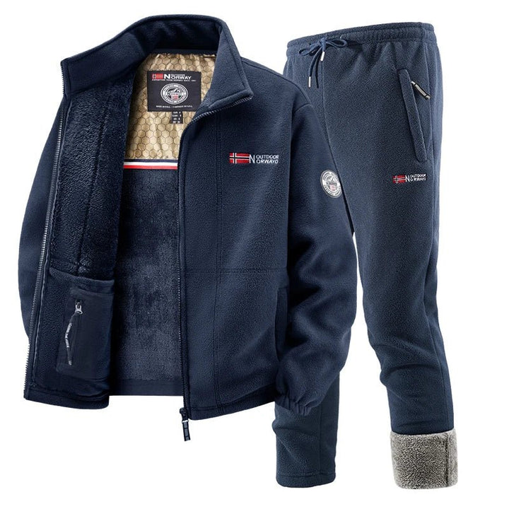 Outdoor Norway | Premium Fleece Lined Winter Set for Men